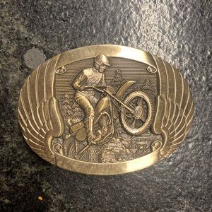Motocross Dirtbike Belt Buckle